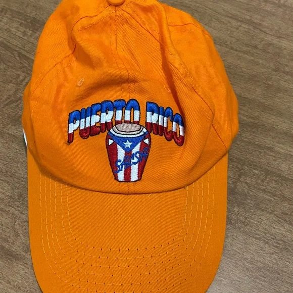 Puerto Rico Salsa Cap Hat Adult‎ Adjustable  100%Cotton - Picture 2 of 6